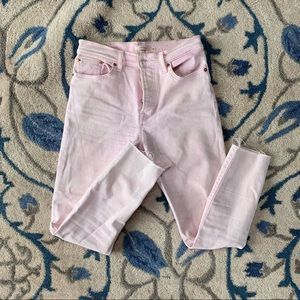 Levi’s wedgie skinny pink jean